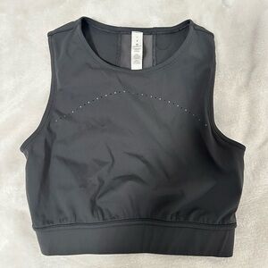 Lululemon grey tank bra